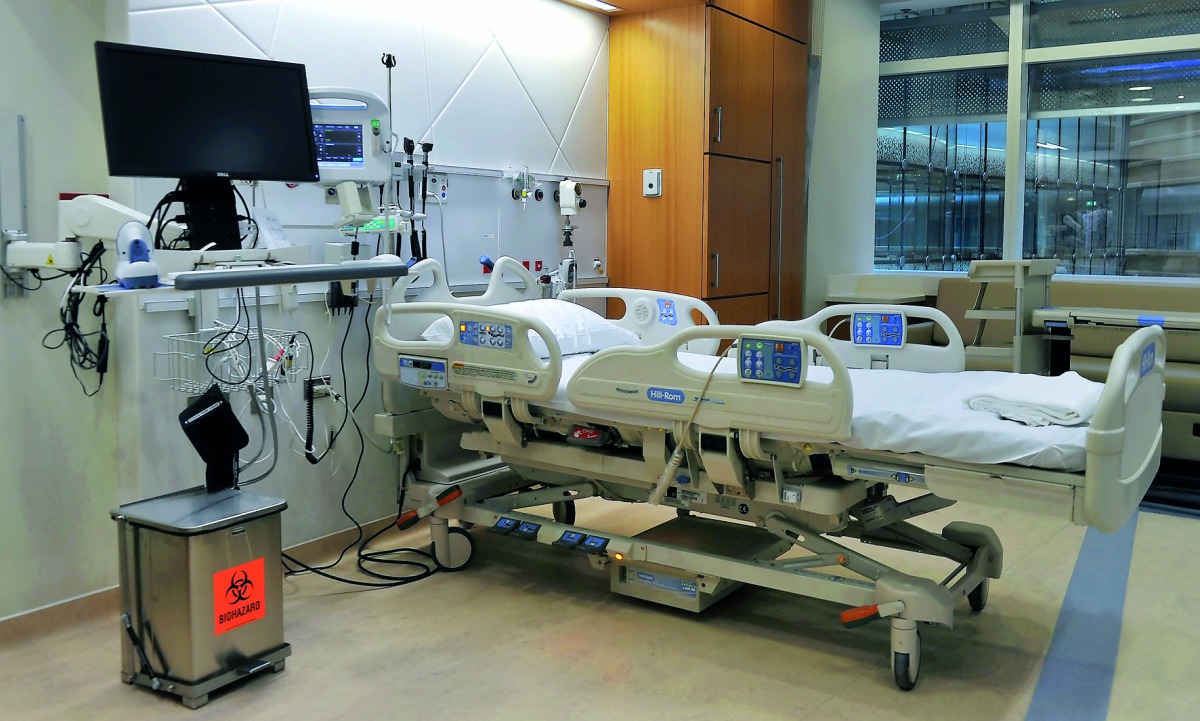 A view of a treatment facility.