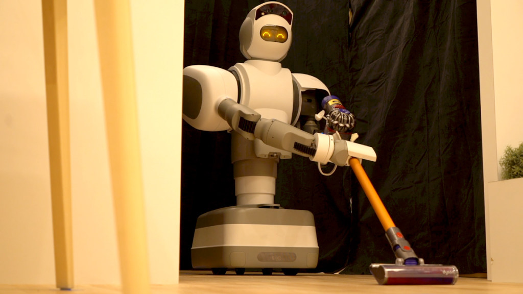 Aeolus Robot can clean homes, memorize objects and even bring you a drink from your fridge. The machine's creators say it will be available for purchase by the end of this year. Aeolus Robotics
