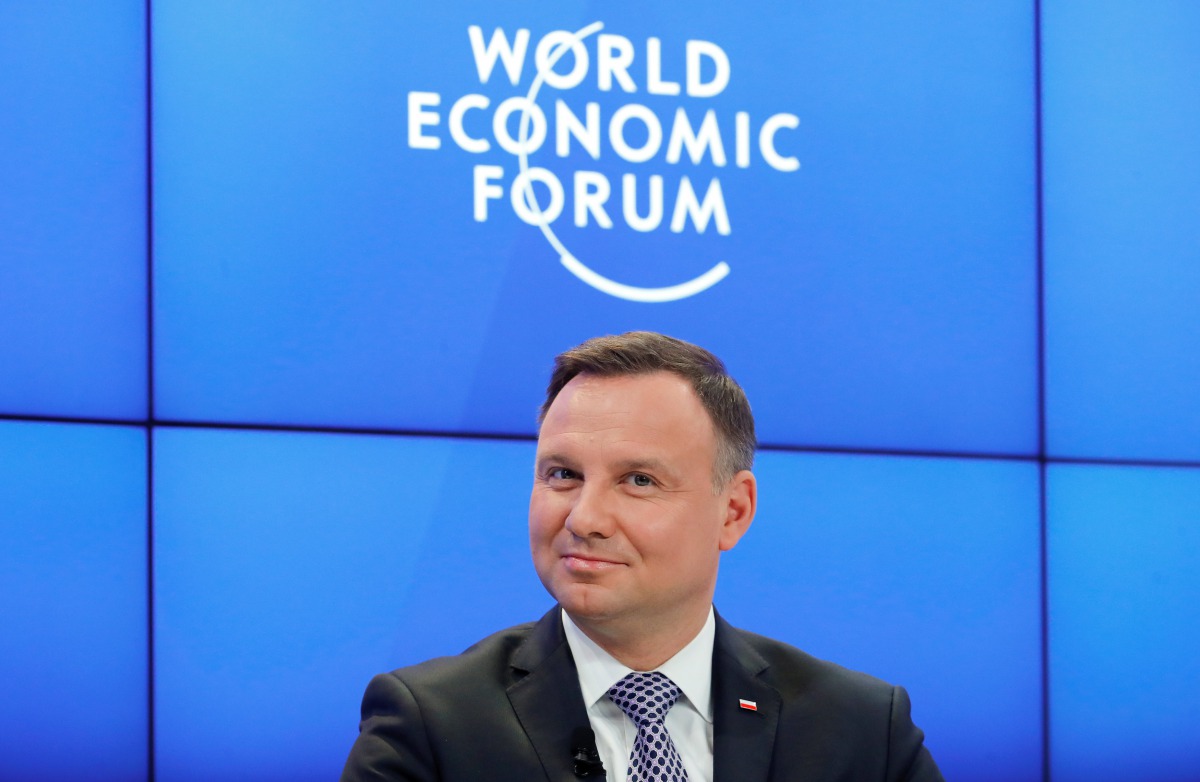 Poland's President Andrzej Duda said in a statement on Sunday that he would present his 