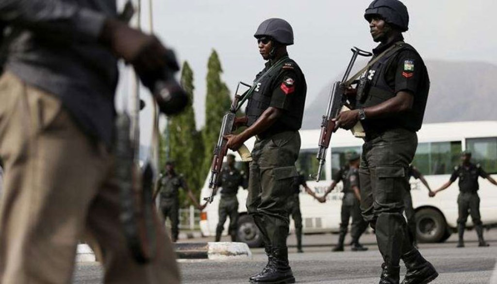 File photo of Nigerian police. Reuters