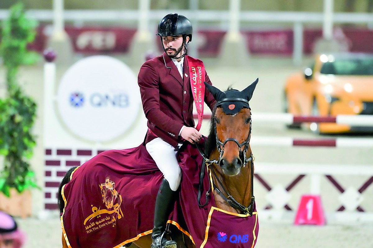 Winner of the Medium Tour, Khalid Mohammed Al Emadi