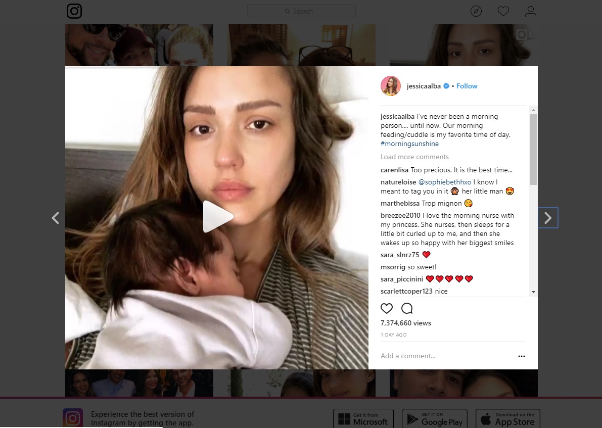 Screenshot of the video shared by Alba. 