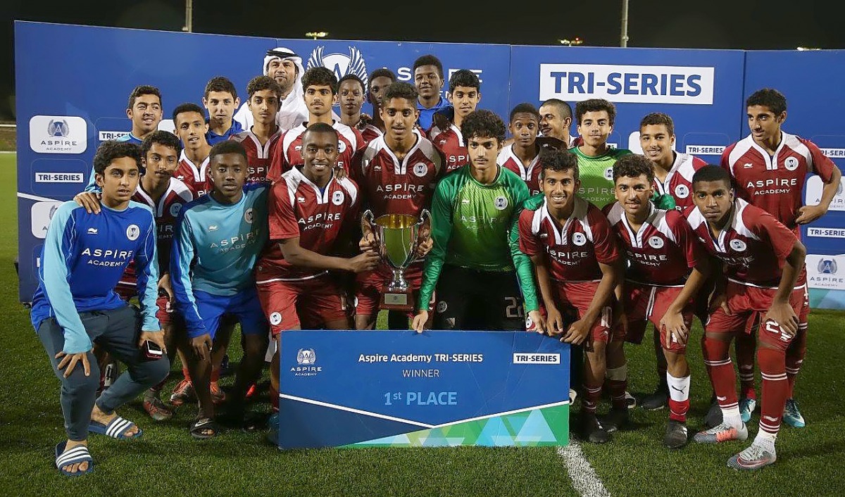 Aspire Academy U16 wins latest Tri-Series tournament