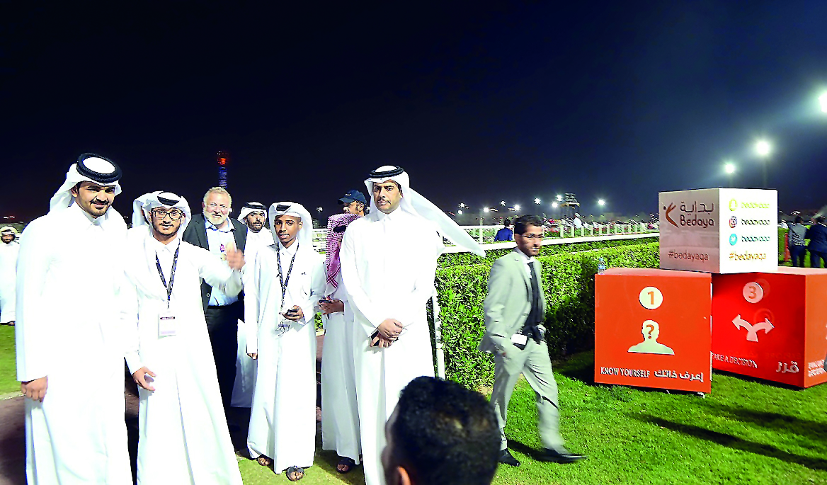 Entrepreneurs showcasing their products at the Emir’s Sword Festival.