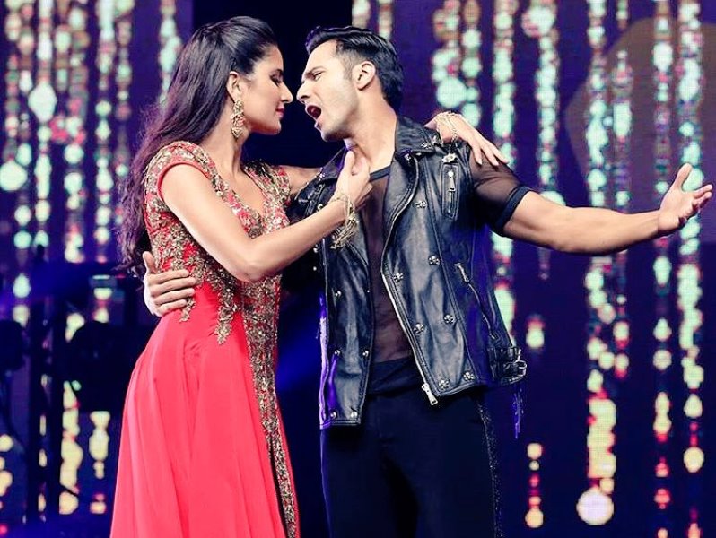 Katrina Kaif and Varun Dhawan image shared across social media. 