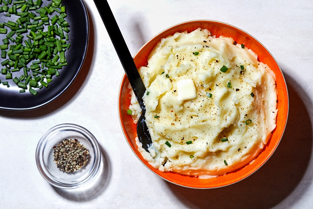 Essential Mashed Potatoes. (Photo by Stacy Zarin Goldberg for The Washington Post)