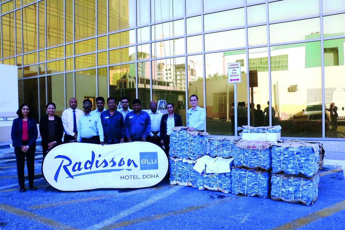 The Radisson Blu Hotel Doha team participated in the “No Paper Day Qatar” campaign organised by the Qatar Green Building Council with the certificate of appreciation (below).