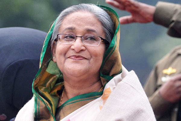 File photo: Former Bangladesh prime minister, Sheikh Hasina