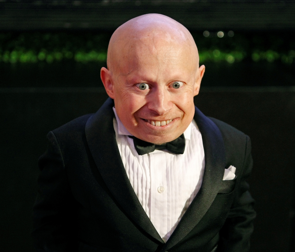File photo of actor Verne Troyer arriving on the red carpet at the Muhammad Ali Celebrity Fight Night Awards XIX in Phoenix, Arizona March 23, 2013. REUTERS/Ralph Freso/File Photo
