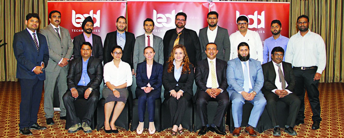 The experts and LEDD Technologies’ officials during the launch event, yesterday. 