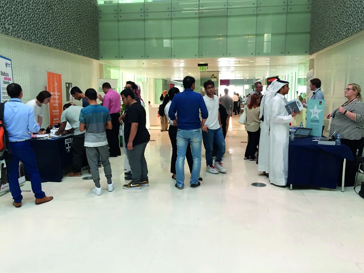 University Fair organised by the ABP highlighted education opportunities for students. 
