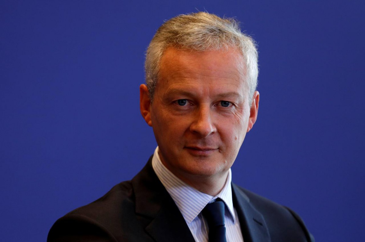 File photo of French finance minister Bruno Le Maire. Reuters 