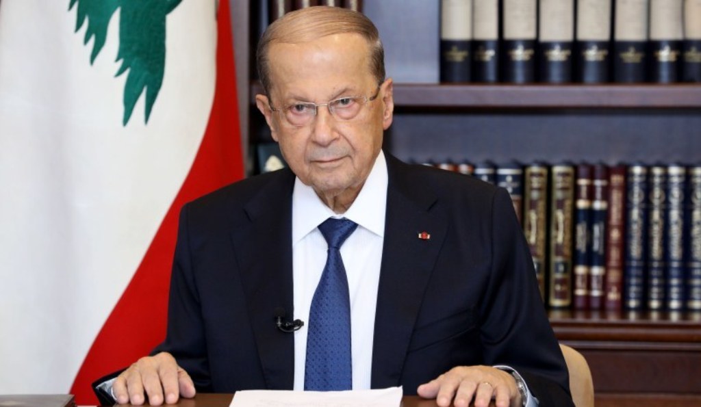 Lebanese president Michel Aoun