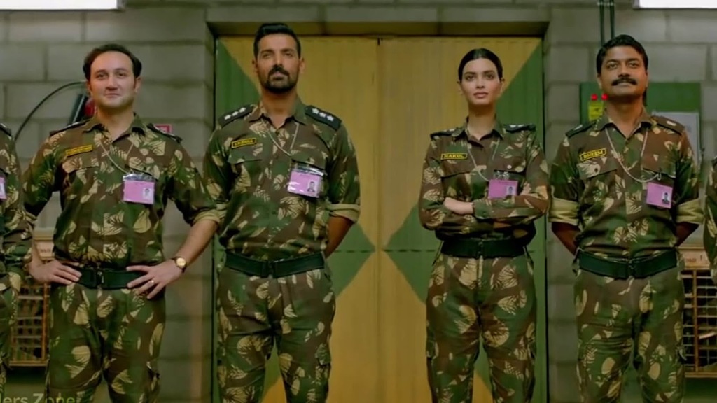 A still from the Parmanu.
