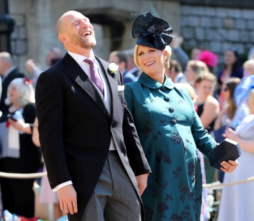 File photo of Mike Tindall and Zara Tindall arriving at St George's Chapel at Windsor Castle for the wedding of Meghan Markle and Prince Harry, in Windsor, Britain May 19, 2018. Gareth Fuller/Pool via REUTERS