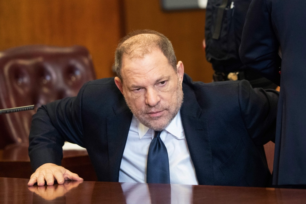 In this file photo taken on June 5, 2018 Hollywood film producer Harvey Weinstein appears at Manhattan criminal court in New York.  AFP / Steven Hirsch