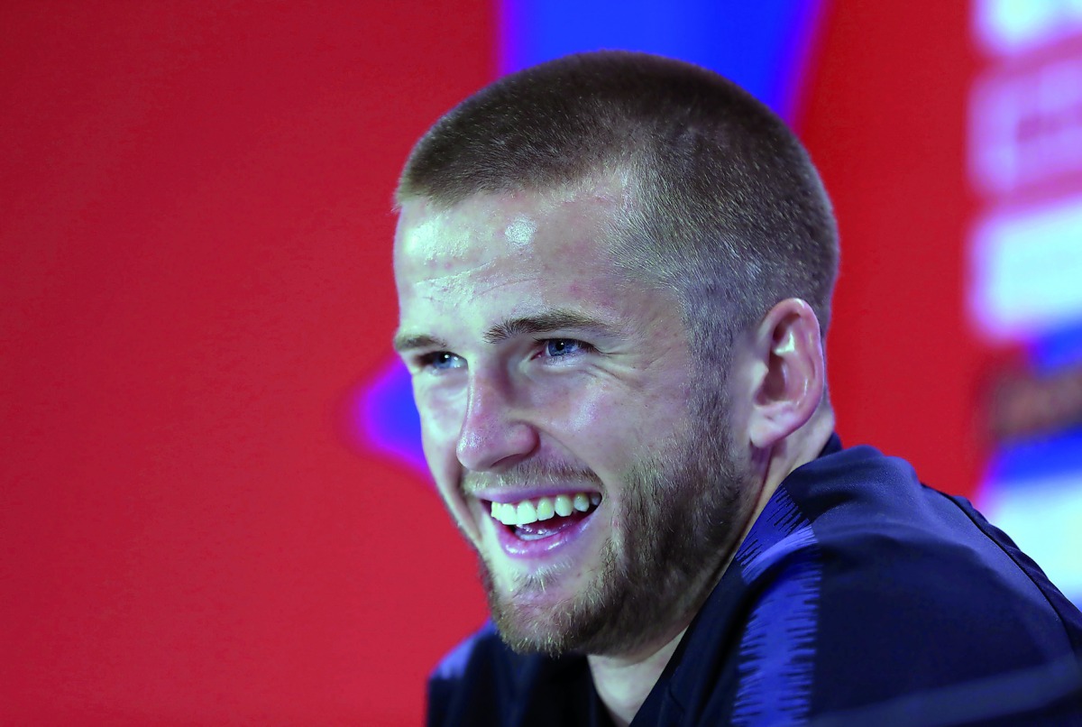 England's Eric Dier during a press conference. Reuters/Lee Smith