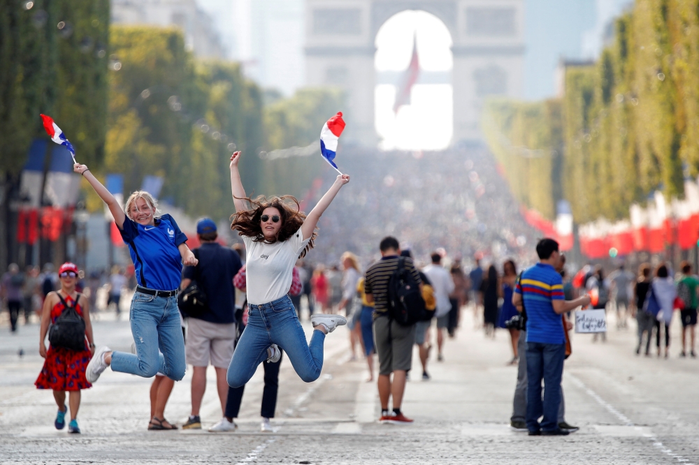 Cheers rang out throughout the country for each of four goals in the final as 