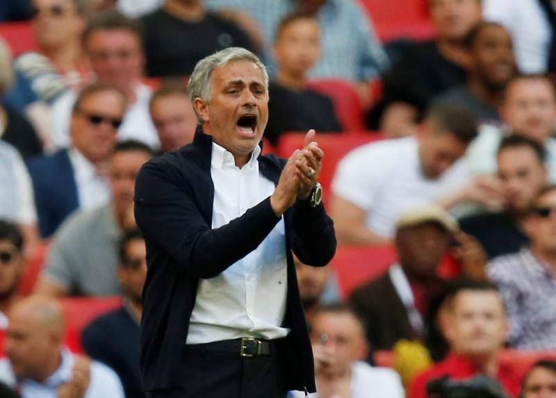 Manchester United manager Jose Mourinho. Reuters 