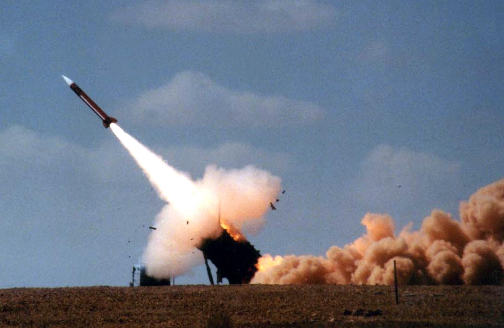 In this handout file photo provided by the Israeli Army on February 22, 2001, a Patriot anti-missile missile is launched on the last day of joint five-day US-Israeli military excercise in the Negev desert. The Israeli army said on July 24, 2018 that it ha