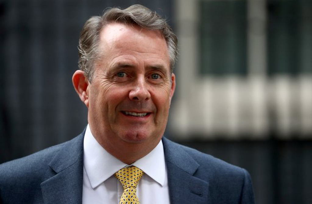 File photo of Britain's Secretary of State for International Trade Liam Fox leaving Downing Street in Westminster, London, Britain, July 18, 2018. REUTERS/Hannah McKay