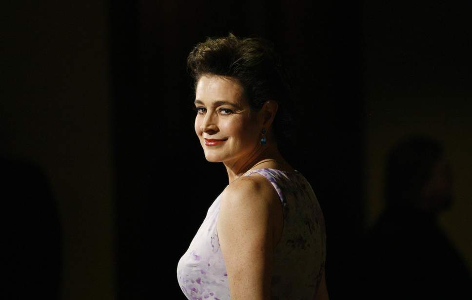 Actress Sean Young poses at the 60th Annual Directors Guild of America Awards in Century City, California on January 26, 2008. (Reuters) 