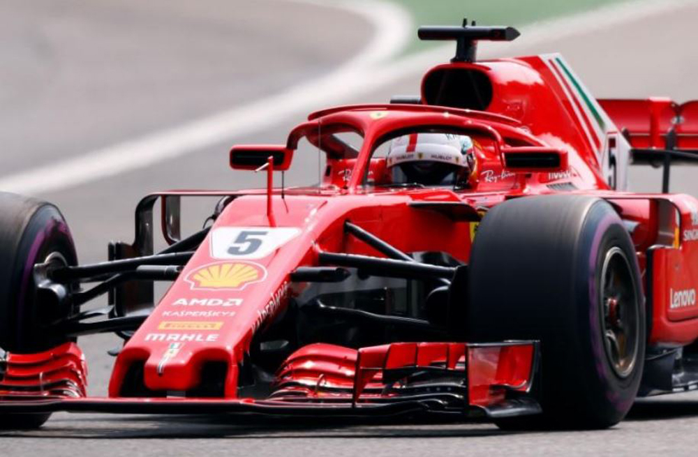 FILE PHOTO. Ferrari’s Sebastian Vettel. REUTERS /Wolfgang Rattay