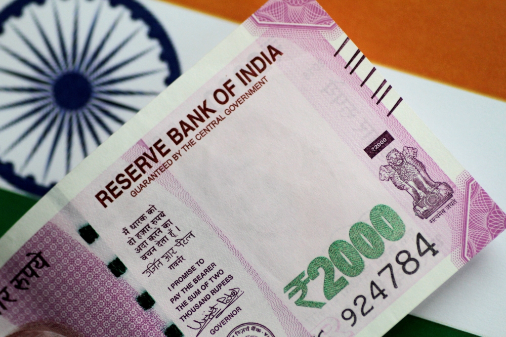 An India rupee note. (REUTERS/Thomas White/Illustration/File Photo)
