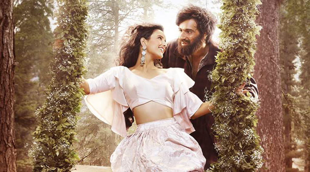 Still of the actors Avinash Tiwary (R) and Tripti Dimri (L) from the movie Laila Majnu.