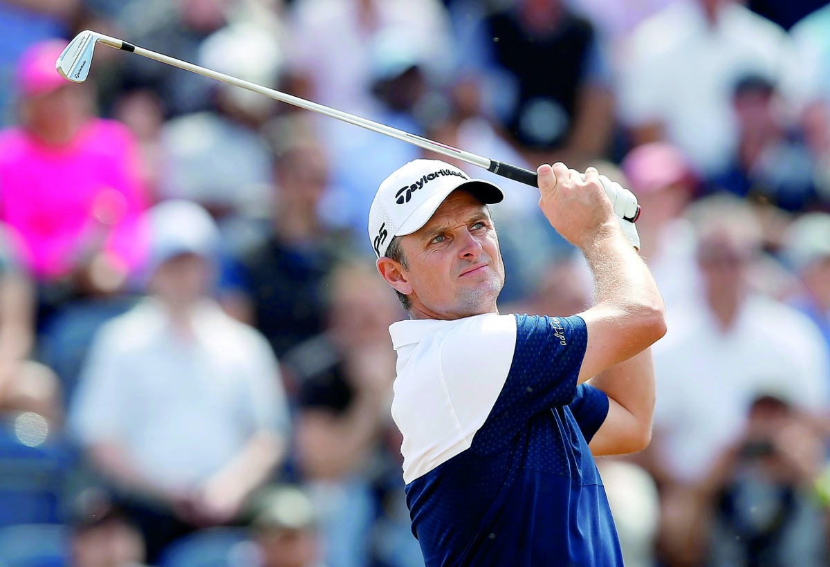 England's Justin Rose in action during the final round of the 147th Open Championship, Carnoustie, Britain, July 22, 2018. Reuters/Andrew Yates