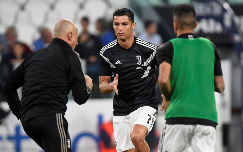 Juventus' Cristiano Ronaldo. REUTERS/Massimo Pinca