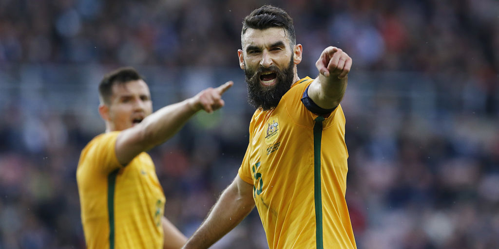 File photo of Australian midfielder Mile Jedinak. Reuters