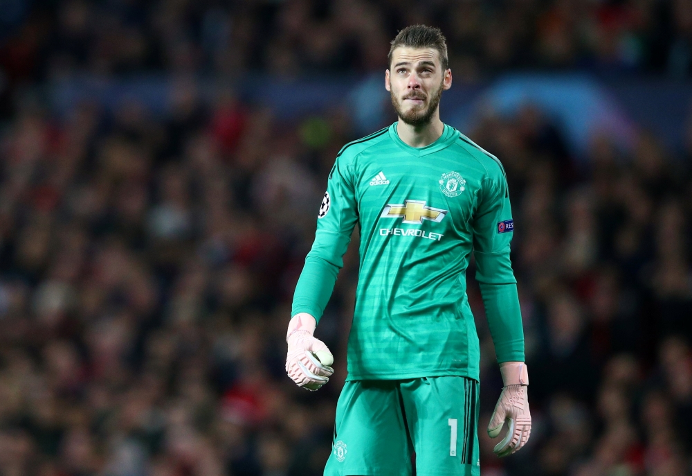 Manchester United's David de Gea REUTERS/Hannah McKay