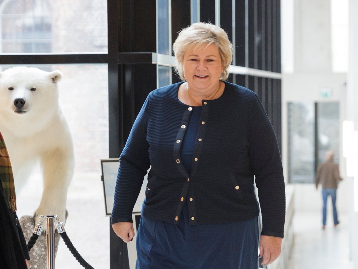 Prime Minister of Norway Erna Solberg (AFP / NTB scanpix / Berit ROALD)
