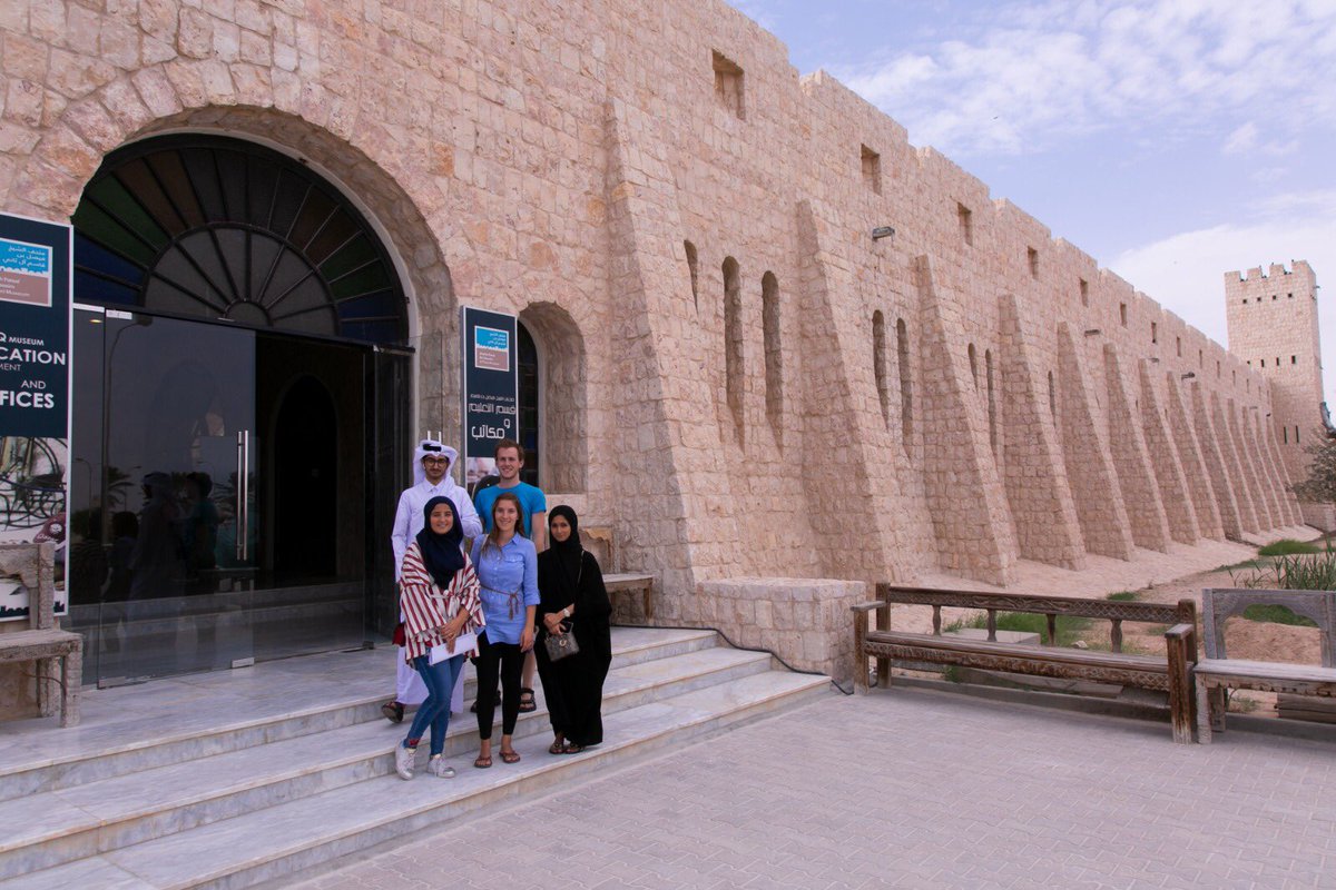 Members from Slovenian Youth Hostel Association take part in ‘Discover Qatar in 144 hours’. 
