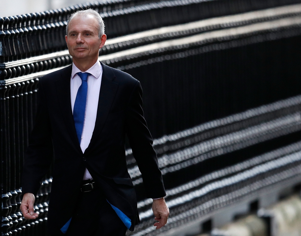 Britain's Minister for the Cabinet Office David Lidington arrives in Downing Street, London, Britain, November 13, 2018. REUTERS/Peter Nicholls