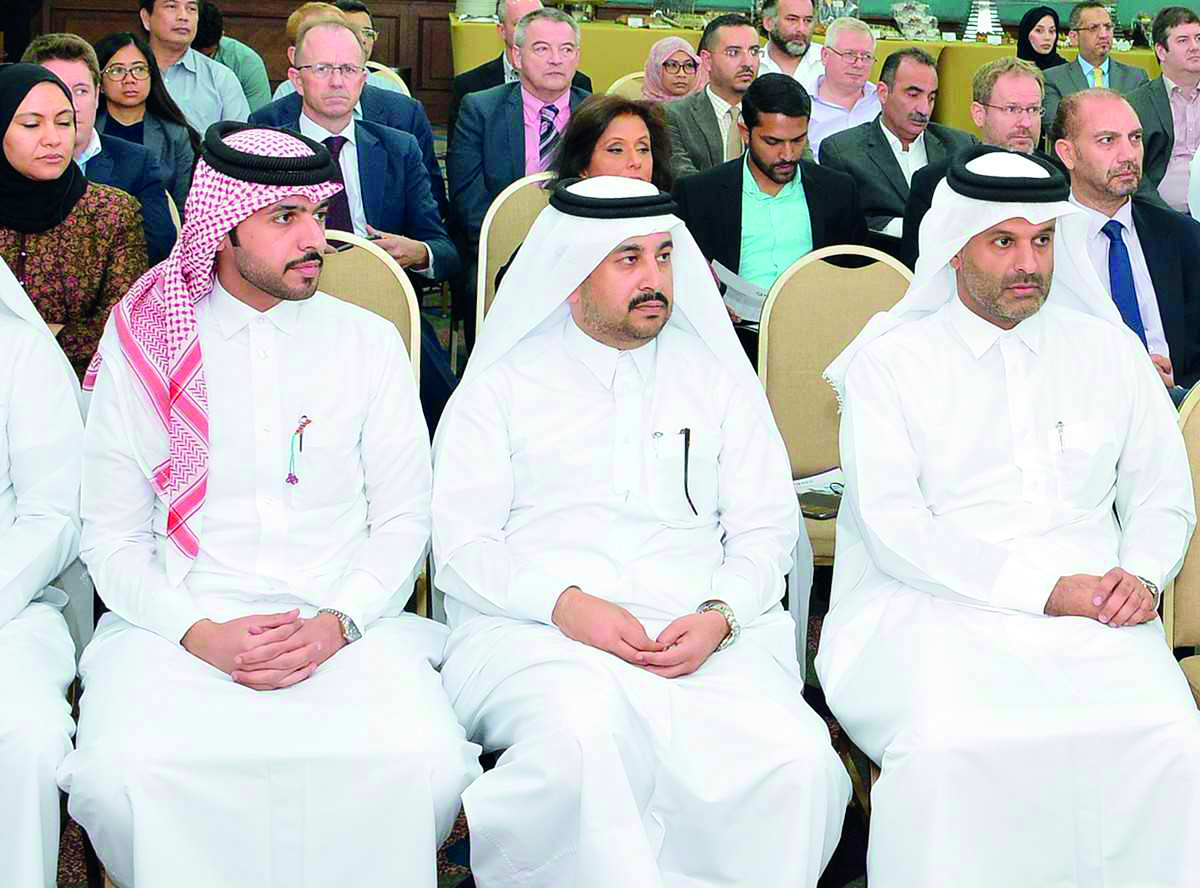 Dignitaries and officials attending the seminar.
