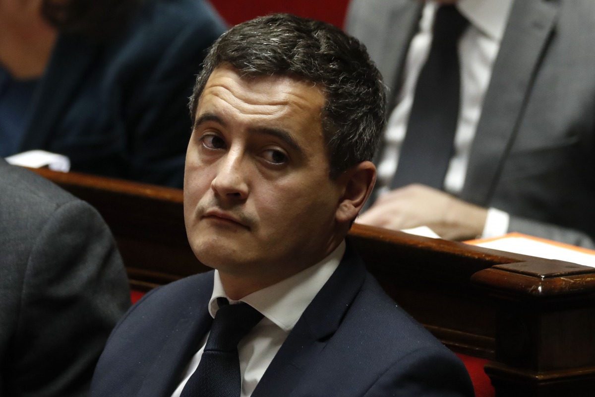 French Minister of Public Action and Accounts Gerald Darmanin attends a session of questions to the government at the National Assembly in Paris on November 29, 2017. AFP/Patrick Kovarik