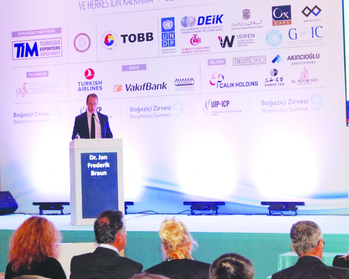 Dr Jan Frederik Braun, Strategic Energy Analyst, The Hague Centre for Strategic Studies addressing the event.