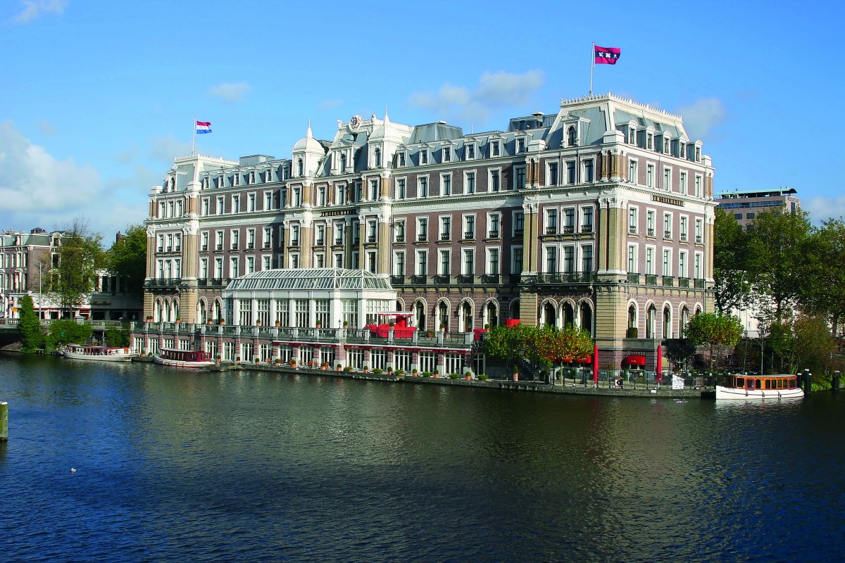 An external view of InterContinental Amstel Amsterdam.