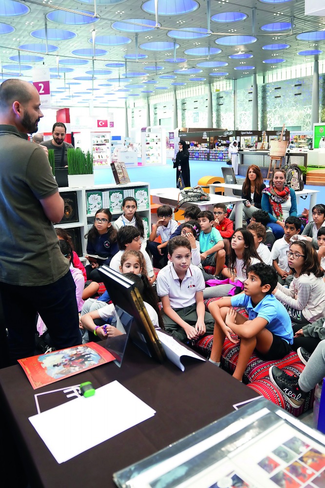 Children at the event.