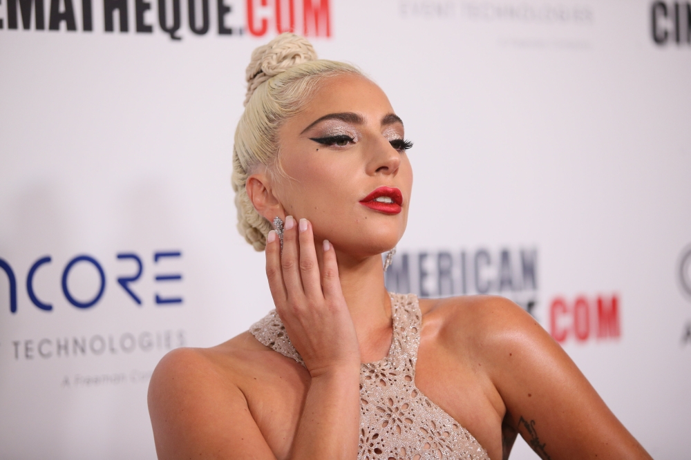 Lady Gaga poses at the American Cinematheque Awards in Beverly Hills, California, U.S., November 29, 2018. REUTERS/Danny Moloshok