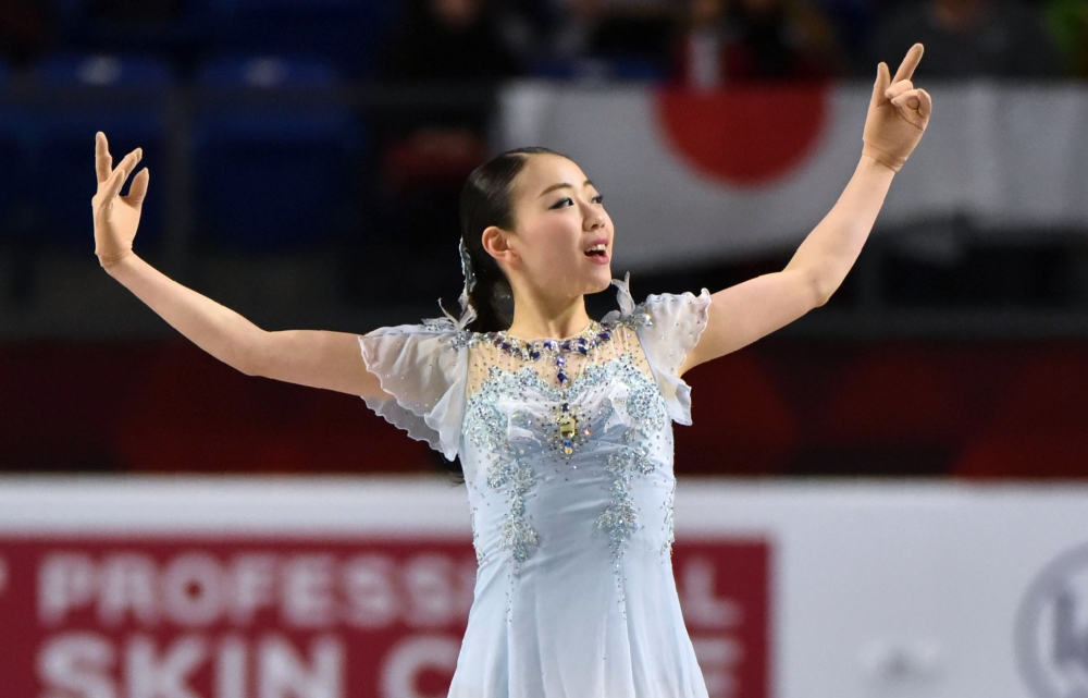 Rika Kihira of Japan performs in the Ladies Short Program at the ISU Grand Prix of the Figure Skating Final 2018-19, in Vancouver, Canada on December 6 2018. 