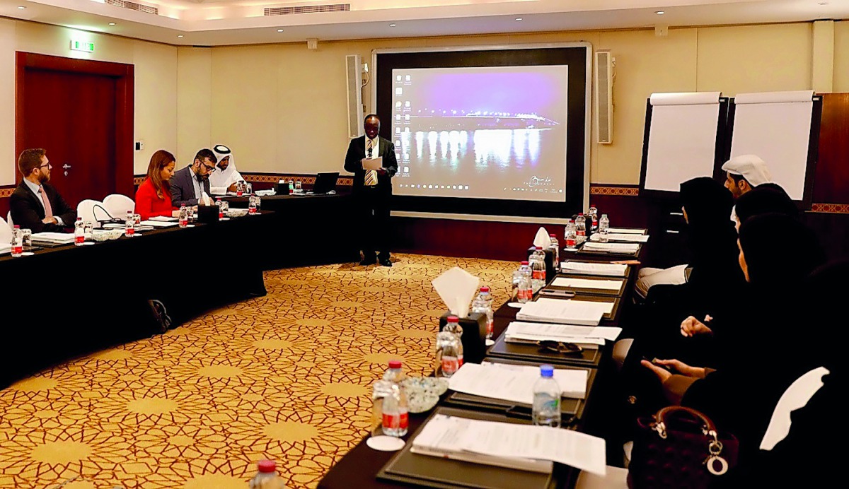 Participants during the advanced workshop on trade negotiations skills, organised by the Ministry of Commerce and Industry.