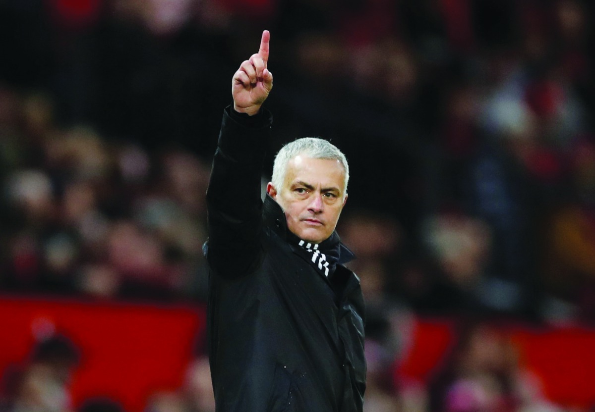 Manchester United manager Jose Mourinho. (Action Images via Reuters/Carl Recine)  