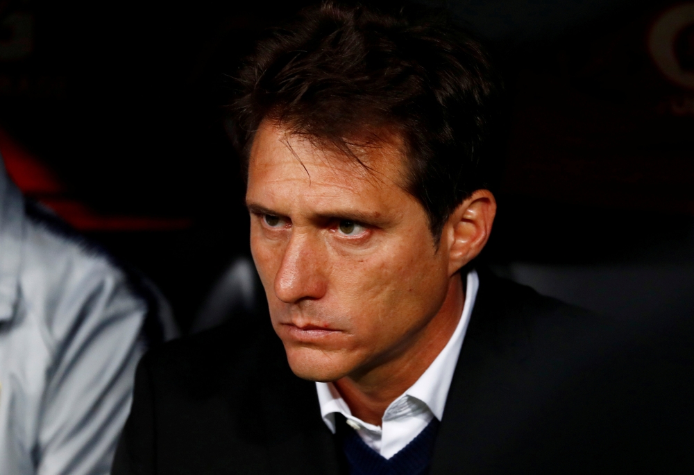 Boca Juniors coach Guillermo Barros Schelotto.
