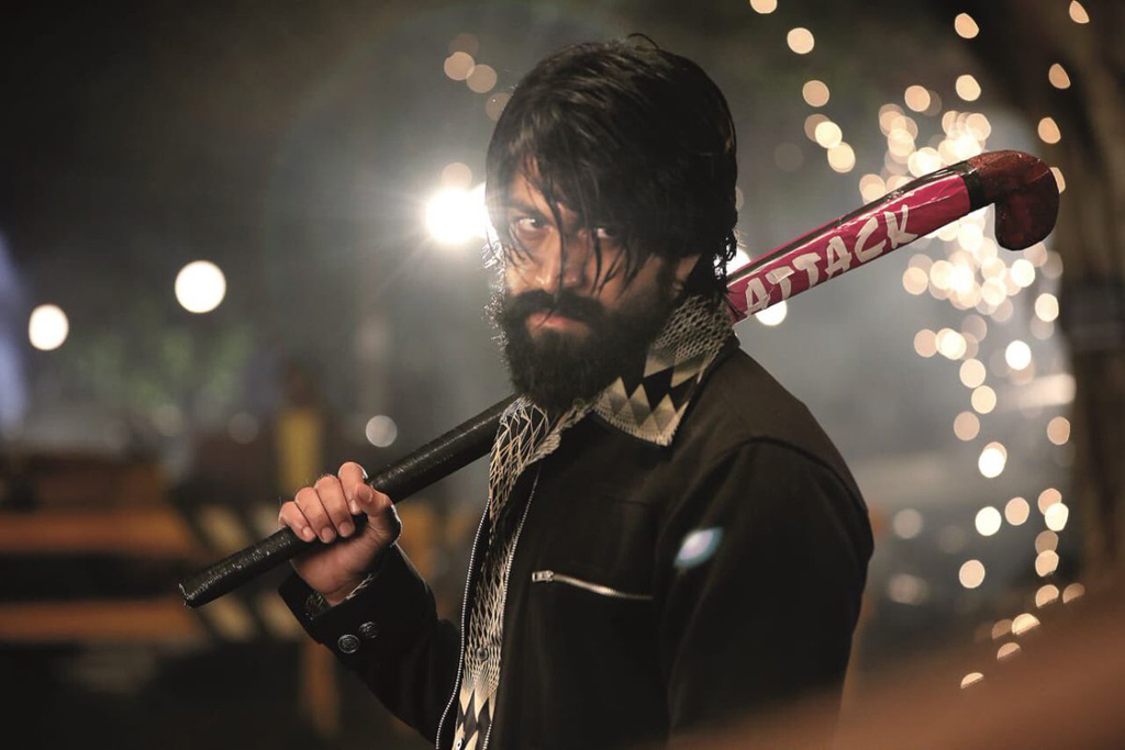 Astill from the movie K.G.F. - Chapter 1.