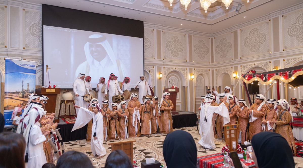 A heritage ceremony held by Oryx GTL at Diplomatic Club.