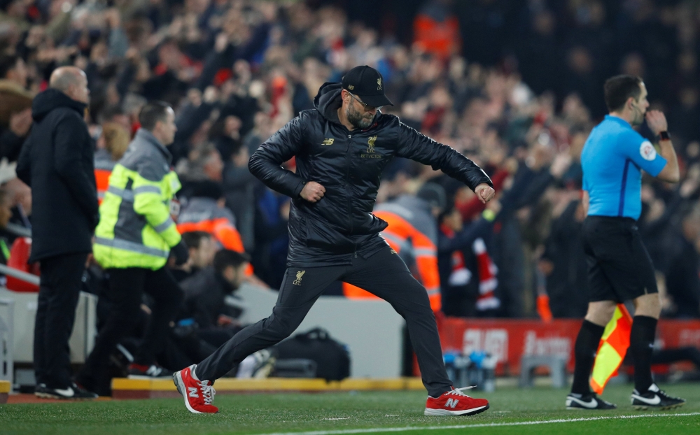 Liverpool manager Juergen Klopp. REUTERS 
