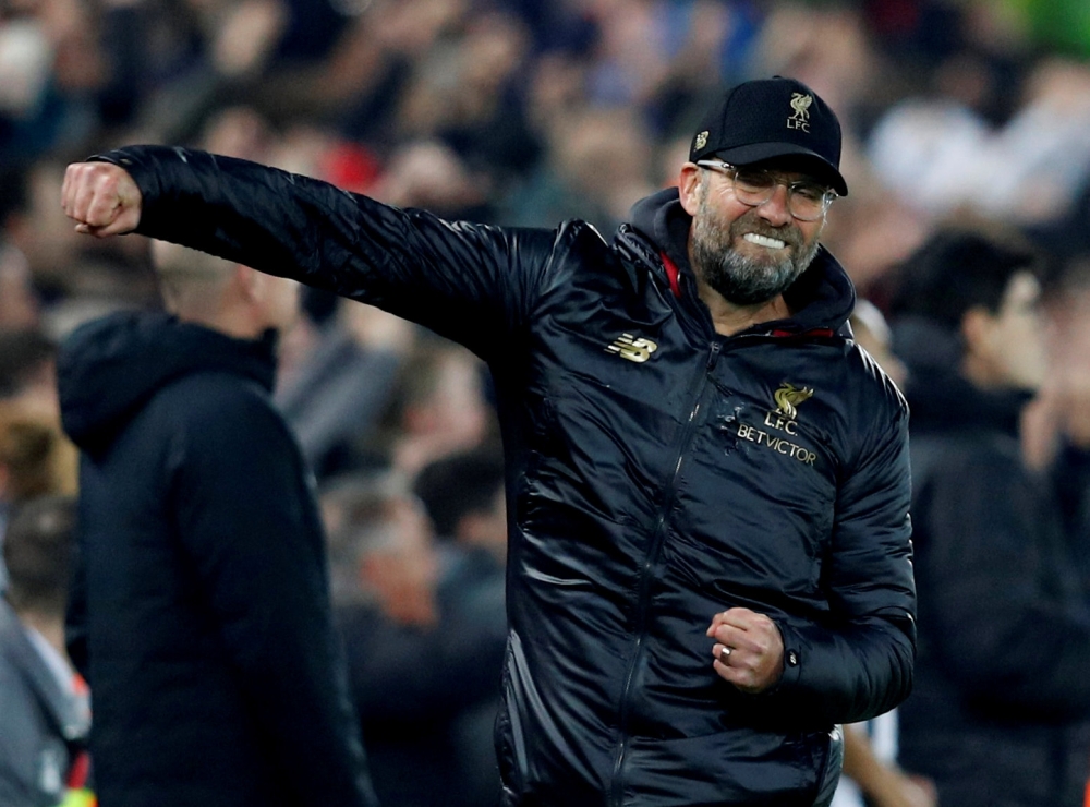 Liverpool manager Juergen Klopp (REUTERS/Phil Noble)